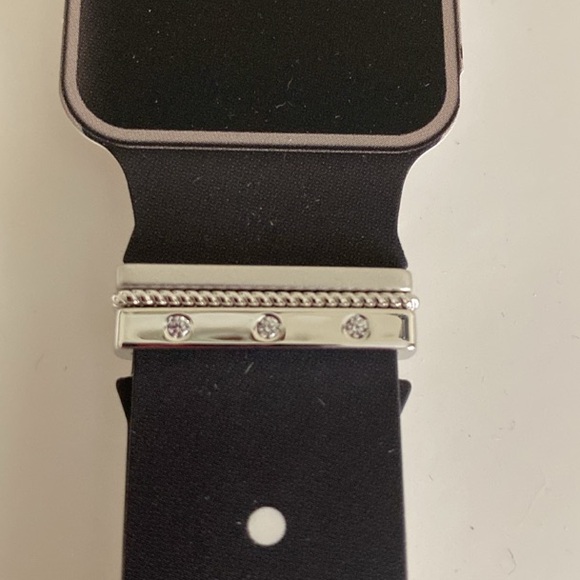Bytten CZ & Sterling Silver BYOB SHINE Apple Watch Band Charm New in box - Picture 1 of 9